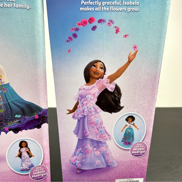 Encanto Mirabel & Isabela Madrigal 11 inch Dolls *Lot Of 2* Disney Toy - Picture 12 of 15